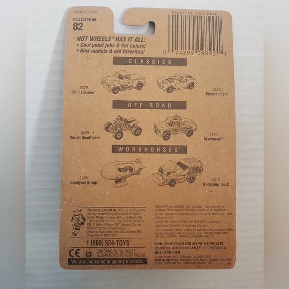 Hot Wheels Sheriff Patrol, Propper Chopper, Police Cruiser, Fire-Eater Qty 4 - Picture 9 of 9